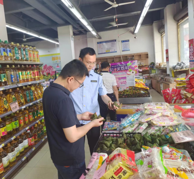 食品安全最“粽”要——排埠镇开展端午节前食品安全专项检查